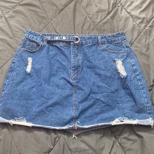 Super cute blue Jean skirt